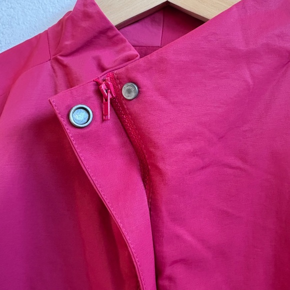 Eileen Fisher Pink Jacket Cotton Nylon Blend Italian Fabric Women's Size Med - Picture 8 of 12